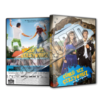 Çünkü Biz Çıkıyoruz - Because We're Heading Out 2016 Türkçe dvd cover Tasarımı